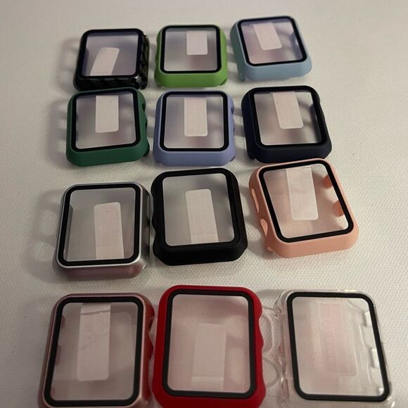 I Watch case/cover for Apple Watch- set of 12 - 38mm NWT - Picture 3 of 15